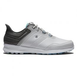 FootJoy STRATOS Golf-Schuh Damen | white-grey, blue EU 38 Medium