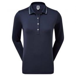 FootJoy Thermo-Langarm Polo Damen | navy S