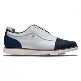 FootJoy Traditions Shield Tip Golf-Schuh Damen Medium | white-navy EU 36,5