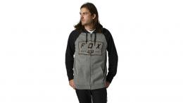 Fox Badger Zip Fleece HEATHER GRAPHITE M