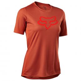 FOX Damen Ranger Foxhead Bikeshirt, Größe M, Fahrradtrikot, Radbekleidung