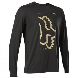 FOX Langarm-Ranger Drirelease Bikeshirt, für Herren, Größe L, Radtrikot, Fahrrad