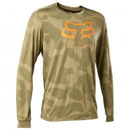 FOX Langarm-Ranger Tru Dri Bikeshirt, für Herren, Größe M, Radtrikot, Fahrradbek