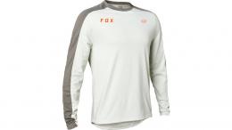 Fox Ranger DR MD LS Jersey Slide LIGHT GREY L