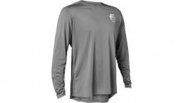 Fox Ranger LS Jersey Big F DARK GREY L