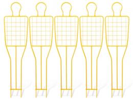 Freistoss-Trainingsdummy (Gitter) - Höhe: 180 cm