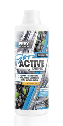 Frey Nutrition GET ACTIVE DRINK - 1000 ml - Getränkekonzentrat - Vital Drink ...