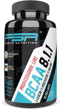 FSA Nutrition BCAA 8:1:1 150 Kapseln Dose Angebot kostenlos vergleichen bei topsport24.com.