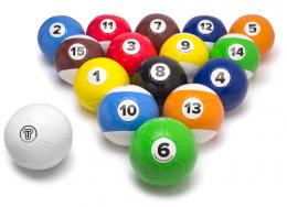 Fussball-Billard - 16 Bälle inkl. Ballsack