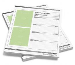 Fussball - DIN A4 Notizblock-Trainingsplaner 50 Blatt