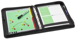 FUSSBALL - hochwertige Trainermappe (Leder)