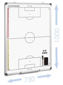 FUSSBALL - magnetische Taktiktafel 750 x 1000 mm