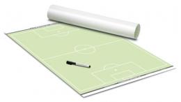 FUSSBALL - TAKTIKPOSTER (Grün) 600 x 800 mm