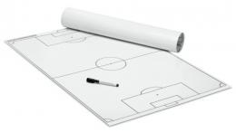 FUSSBALL - TAKTIKPOSTER (Weiß) 600 x 800 mm
