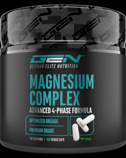 GEN Magnesium 4 Komplex, 300 Kapseln