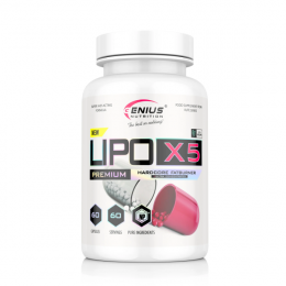 Genius Nutrition LIPO-X5, 60 Kapseln