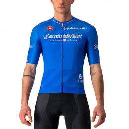 GIRO D'ITALIA Maglia Azzurra Race 2021 Kurzarmtrikot, für Herren, Größe M, Fahrr