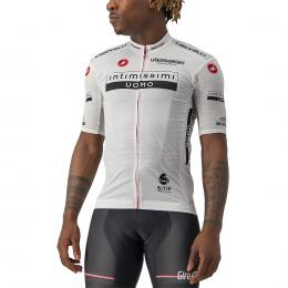 GIRO D'ITALIA Maglia Bianca 2022 Kurzarmtrikot, für Herren, Größe M, Fahrradtrik