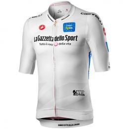 GIRO D'ITALIA Maglia Bianca Race 2020 Kurzarmtrikot, für Herren, Größe 2XL, Rads