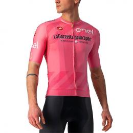 GIRO D'ITALIA Maglia Rosa Race 2021 Kurzarmtrikot, für Herren, Größe S, Radtriko