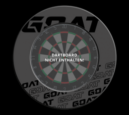 GOAT Defender 4 Anthrazit Dartboard Surround