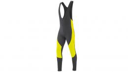 Gonso Montana Bib BLACK/SAFETY YELLOW M