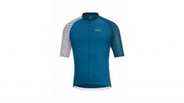 Gore C5 Radtrikot kurzarm Herren SPHERE BLUE/WHITE XXL
