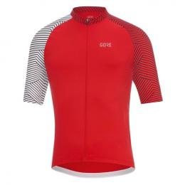GORE WEAR C5 Optiline Kurzarmtrikot, für Herren, Größe L, Radtrikot, Fahrradbekl