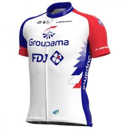 GROUPAMA-FDJ 2021 Kurzarmtrikot, für Herren, Größe XL, Rennradtrikot, Fahrradkle