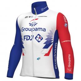 GROUPAMA-FDJ 2022 Winterjacke, für Herren, Größe 2XL, Radjacke, Rennradbekleidun