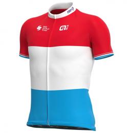 GROUPAMA-FDJ Luxemburgischer Meister 2021 Kurzarmtrikot, für Herren, Größe M, Fa