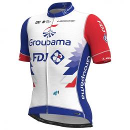 GROUPAMA-FDJ PR 2022 Kurzarmtrikot, für Herren, Größe XL, Rennradtrikot, Fahrrad