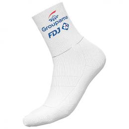 GROUPAMA-FDJ Radsocken 2022, für Herren, Größe L, Socken Radsport, Mountainbike