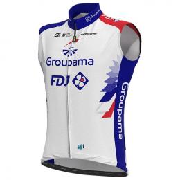 GROUPAMA-FDJ Windweste 2021, für Herren, Größe S, Fahrradweste, Fahrradbekleidun
