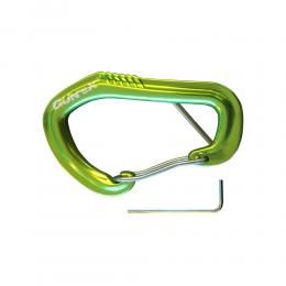 GUN-eX® Locking Wire Gala Carabiner - Grün