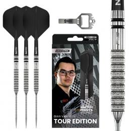 GVV Gian van Veen Tour Edition Switch Points Steeldarts 90% 21g