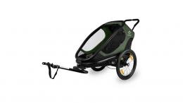 Hamax Outback One'22 Kinderanhänger GRÜN/SCHWARZ Angebot kostenlos vergleichen bei topsport24.com.