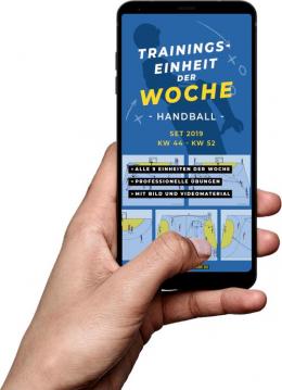 Handball - Trainingseinheit der Woche (KW 44-52) Set 2019