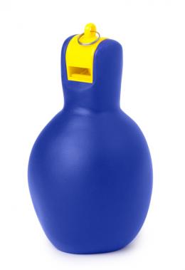 Handpfeife (Ballpfeife) - Farbe: Blau