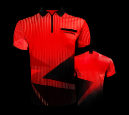 Harrows Shard Dartshirt - Rot