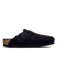 Hausschuh - Boston VL Shearling - Black