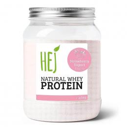HEJ Natural Whey Protein 450g Strawberry Yoghurt