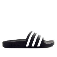Herren Adilette Black White
