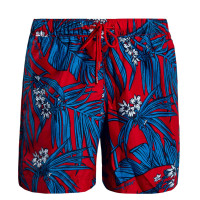 Herren Boardshort - Medium Drawstring Print - Tropic March Red