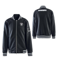 Herren Bomberjacke - Las Vegas Raiders Nike Coach - black