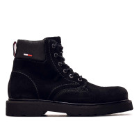 Herren Boots - Bran Short Lace Up Nylon Collar - Black