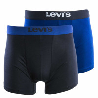 Herren Boxershorts - 2er-Pack Solid Basic Boxer - Blue / Combo