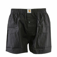 Herren Boxershorts - Woven Cotton - Black