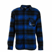 Herren Hemd - Chest Signature Heavy Flannel - Blue Angebot kostenlos vergleichen bei topsport24.com.