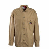Herren Hemd - Classic Solid Overshirt - Trench